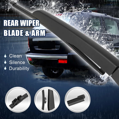 Rear Windshield Wiper Blade Arm Set 12" for Ford Edge (2019-2020)