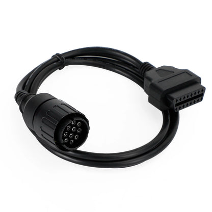 10 Pin to 16 Pin OBD2 Cable for BMW Diagnostic Scanner