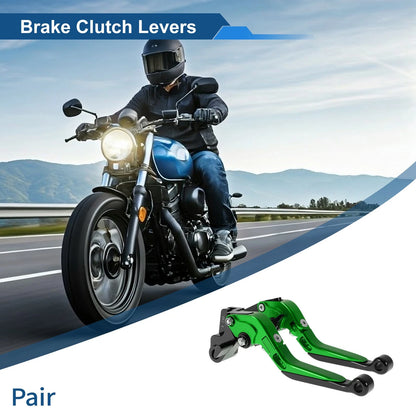 Short Long Brake Clutch Lever for Kawasaki ER-5 (2004–2005)