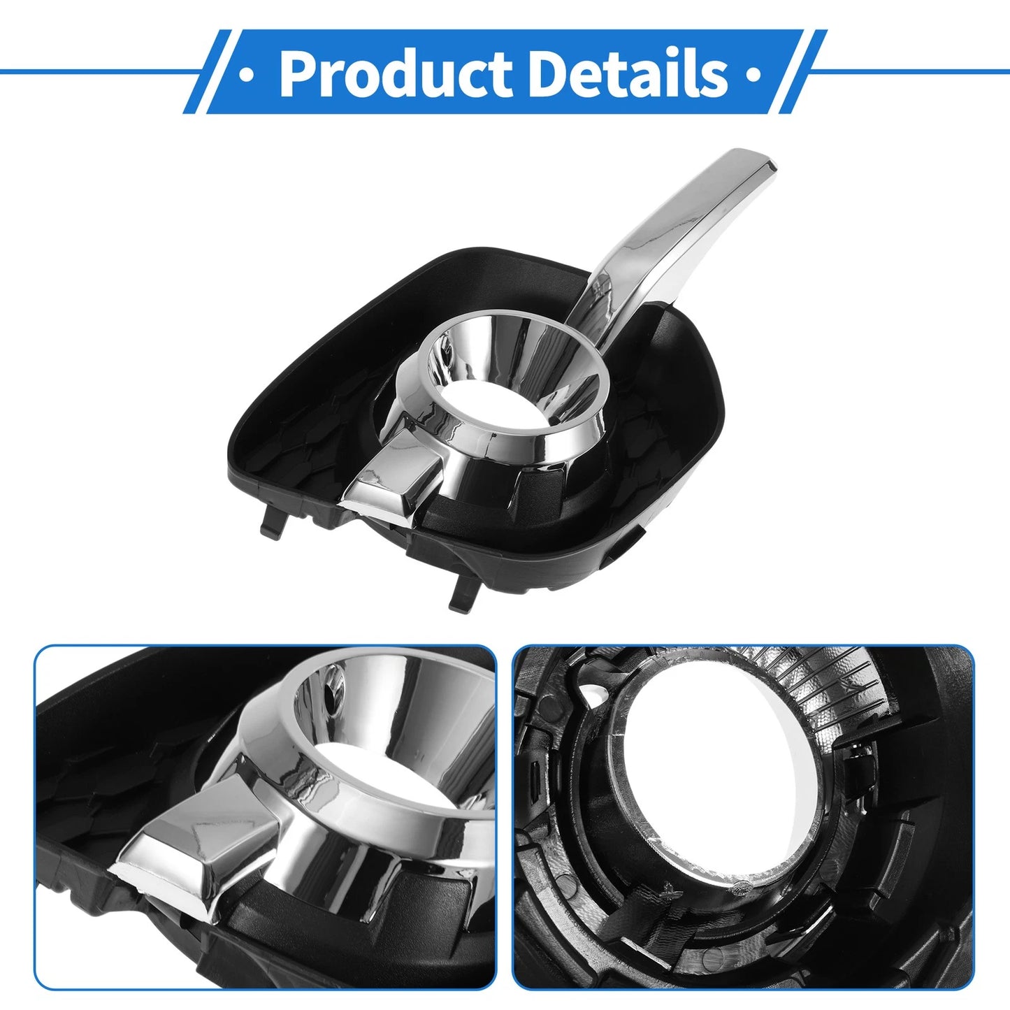 Front Right Fog Light Grill for Chevrolet Equinox (2010 - 2015)