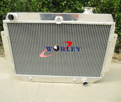 3 Row Aluminum Radiator for Holden HG HT HK HQ HJ HX HZ & Chevy V8 (1971-1980)