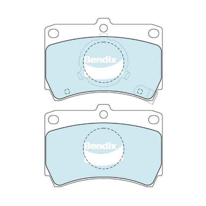 Front Disc Brake Pad Set for Mazda 323 (1985 - 1989)