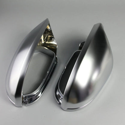 Rearview Side Door Mirror Cover for Audi A6 S6 C7 (2011-2018) Silver