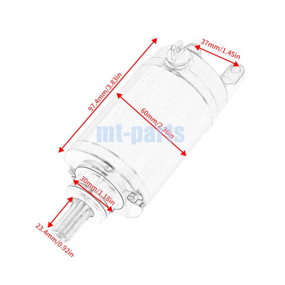 Starter Motor for Triumph Street Triple 675 R (2008-2017)