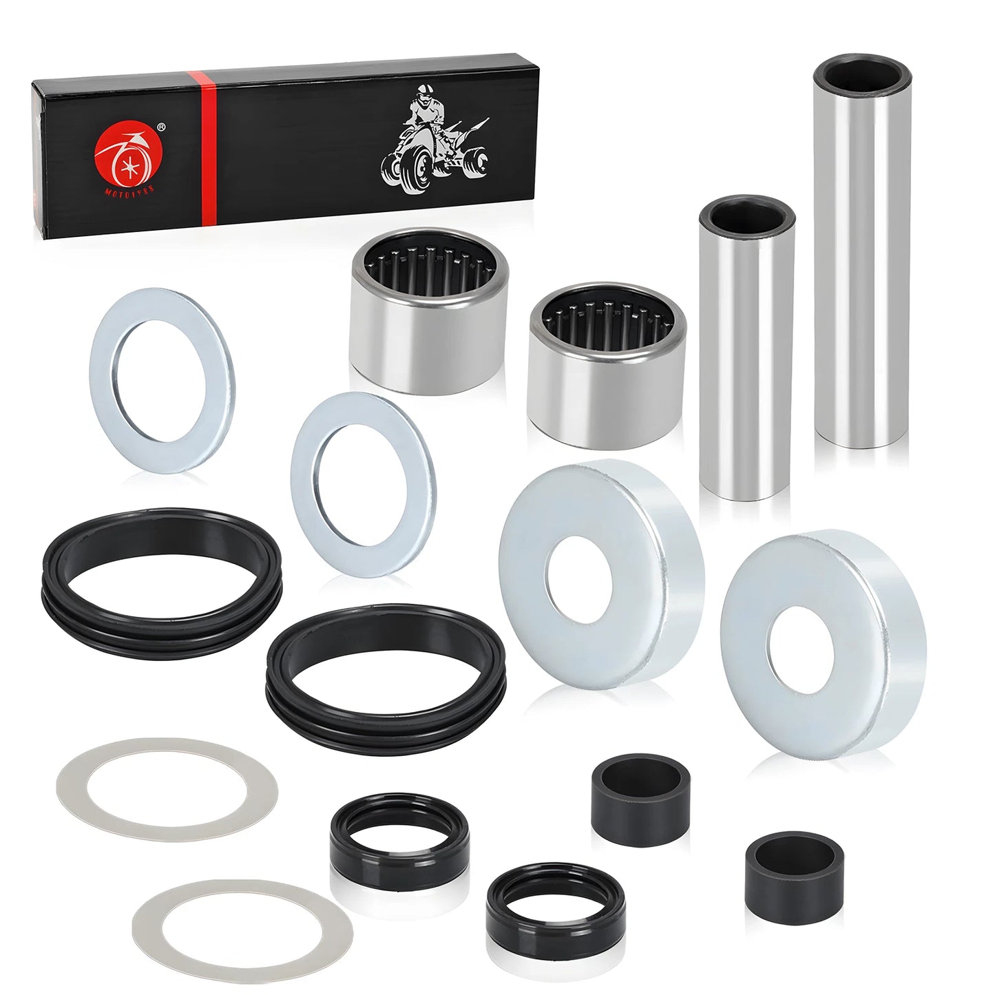 Swing Arm Bearing Bushing Seal Rebuild Kit for Yamaha Blaster (1988–2006)