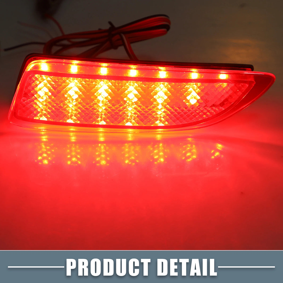 Rear Bumper Reflector LED Brake Tail Lights for Toyota Corolla (2014-2019)