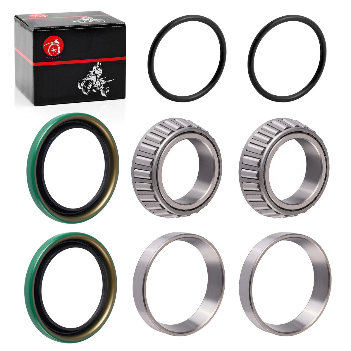 Rear Hub Bearing Seal Repair Kit for Polaris Trail Boss (2000–2013)