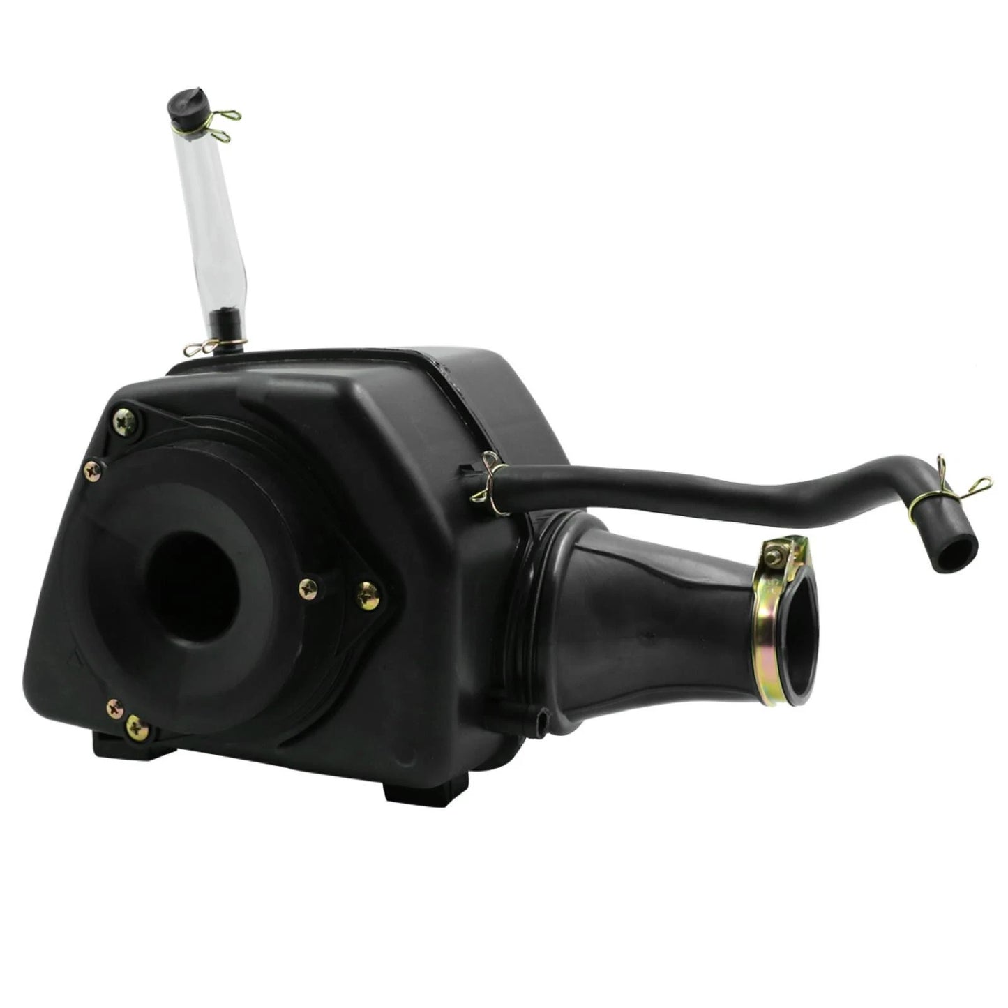 Black Motorcycle Case Intake Filter Box Assembly for GN125 CBT