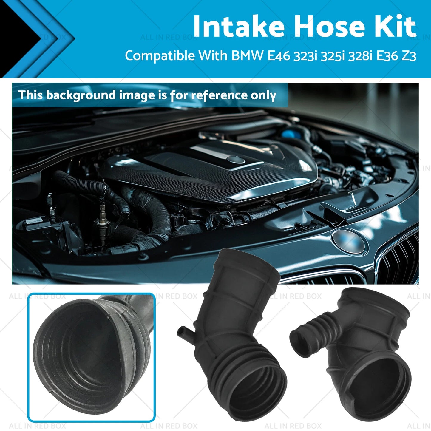 Air Intake Hose Kit for BMW E46 323i 325i E36 Z3 (1998-2006)