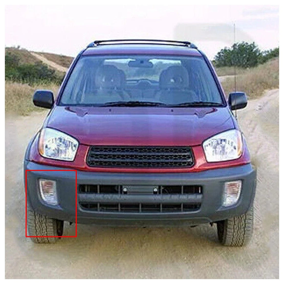 Right Side Fog Light Turn Signal for Toyota RAV4 (2001-2003)
