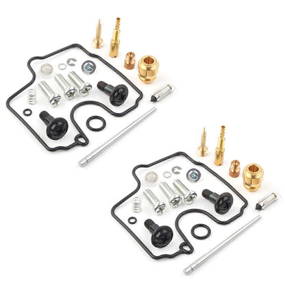 Carburetor Rebuild Kit for Suzuki SV650 SV650S 1999-2002 (2 x Gaskets, Jets)