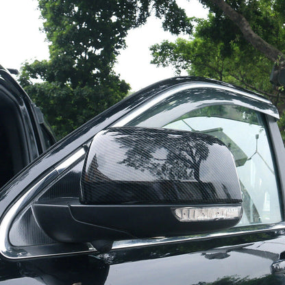 2 x Mirror Covers for Jeep Grand Cherokee, Dodge Durango (2011-2020)
