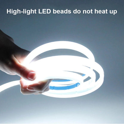 120cm LED Daytime Running Light Strip for Car Hood Waterproof Flexible Lamp