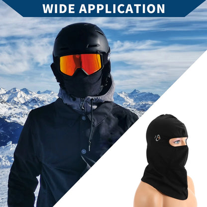 Balaclava Face Mask with Glasses hole Long Ski Sun Hood Masks for Motorcycle