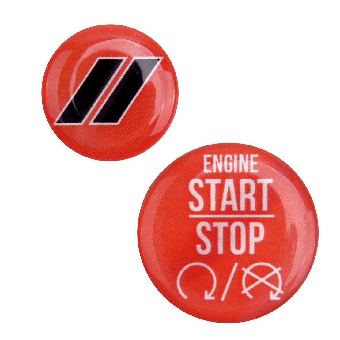 Engine Start Stop Tailgate Switch Cover for Dodge Challenger Charger (2015-2023)