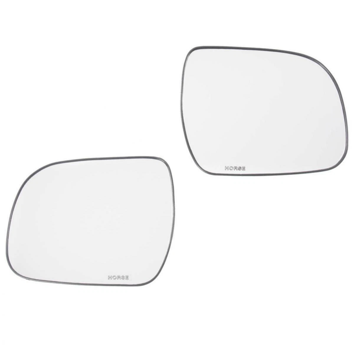 Pair Side Mirror Lens Glass Fits Toyota Hilux Vigo KUN26 V6 GGN25 UTE 2011-15