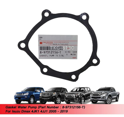 Water Pump Gasket for Dmax 4JK1 4JJ1 (2005-2019)