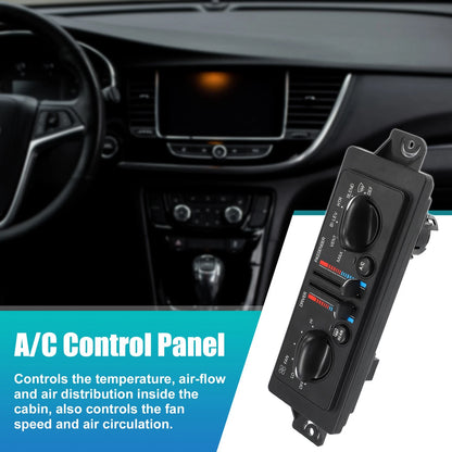 Car Climate Control Switch Panel / AC Dual Control Knob for Buick