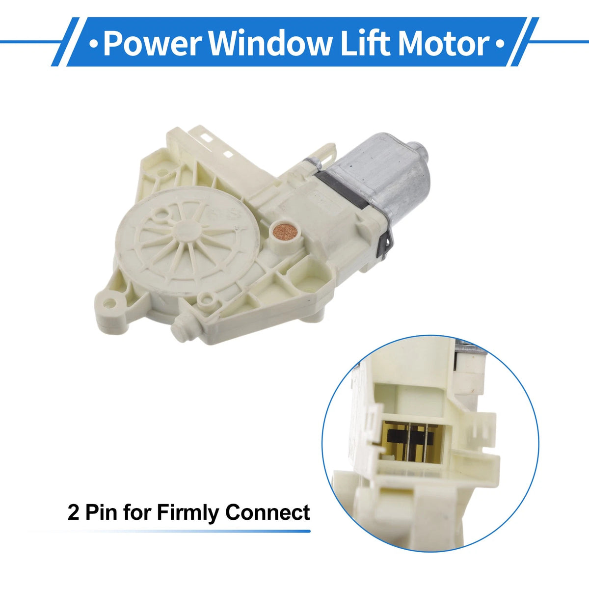 Power Window Regulator Lift Motor for Ford Five Hundred V6 Sedan (2005-2007)