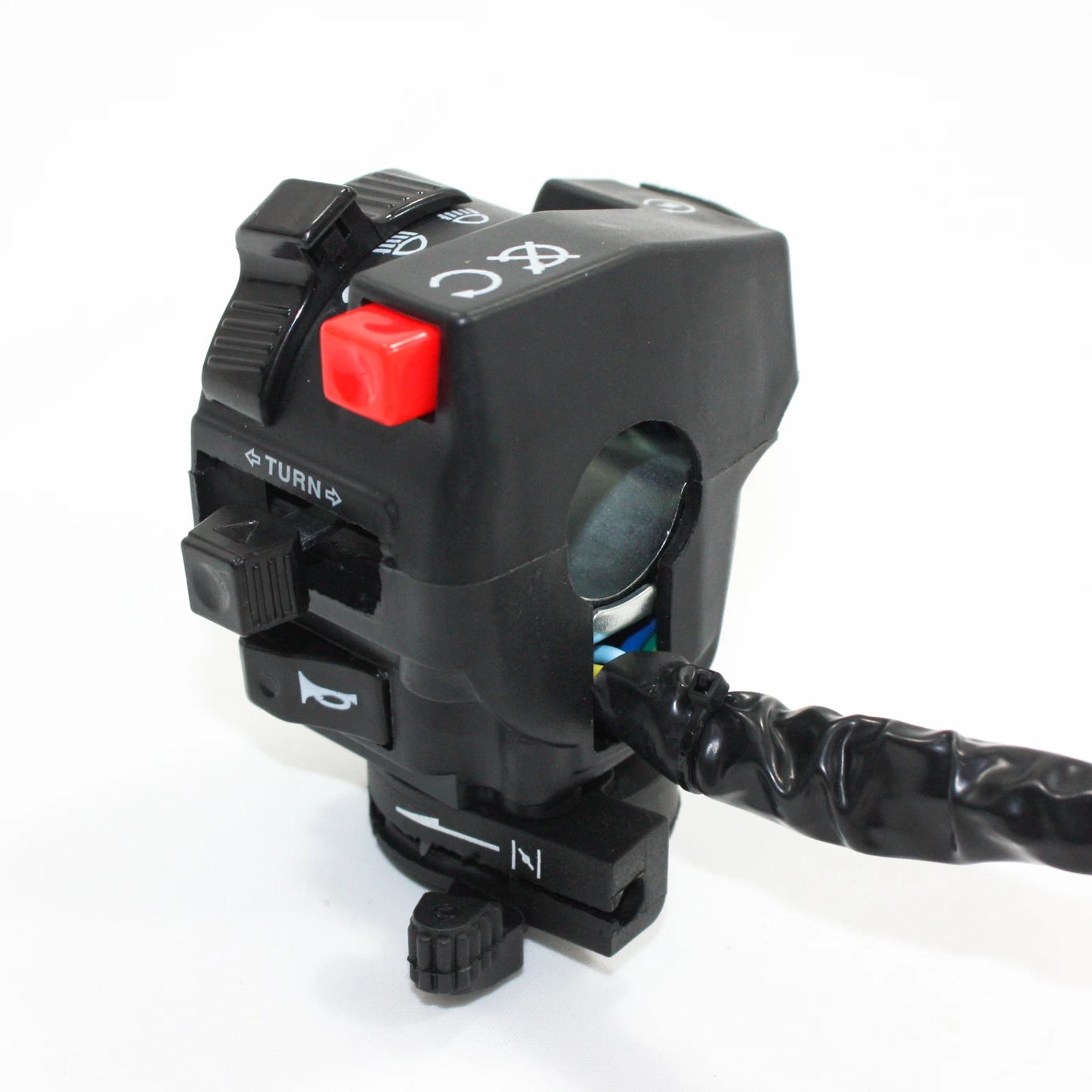 Choke Horn Switch Button Housing for PIT Quad Dirt Bike ATV