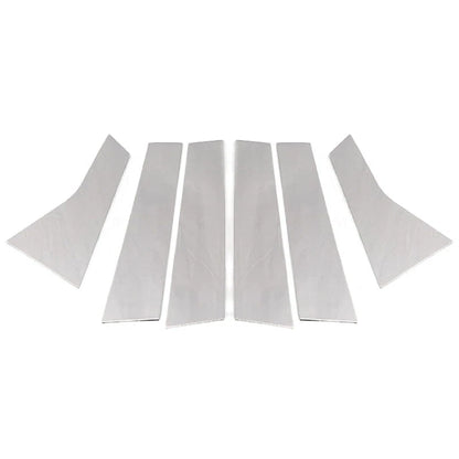 Chrome 6 x Pillar Post Window Door Trim Covers for Honda Accord (2018-2020)