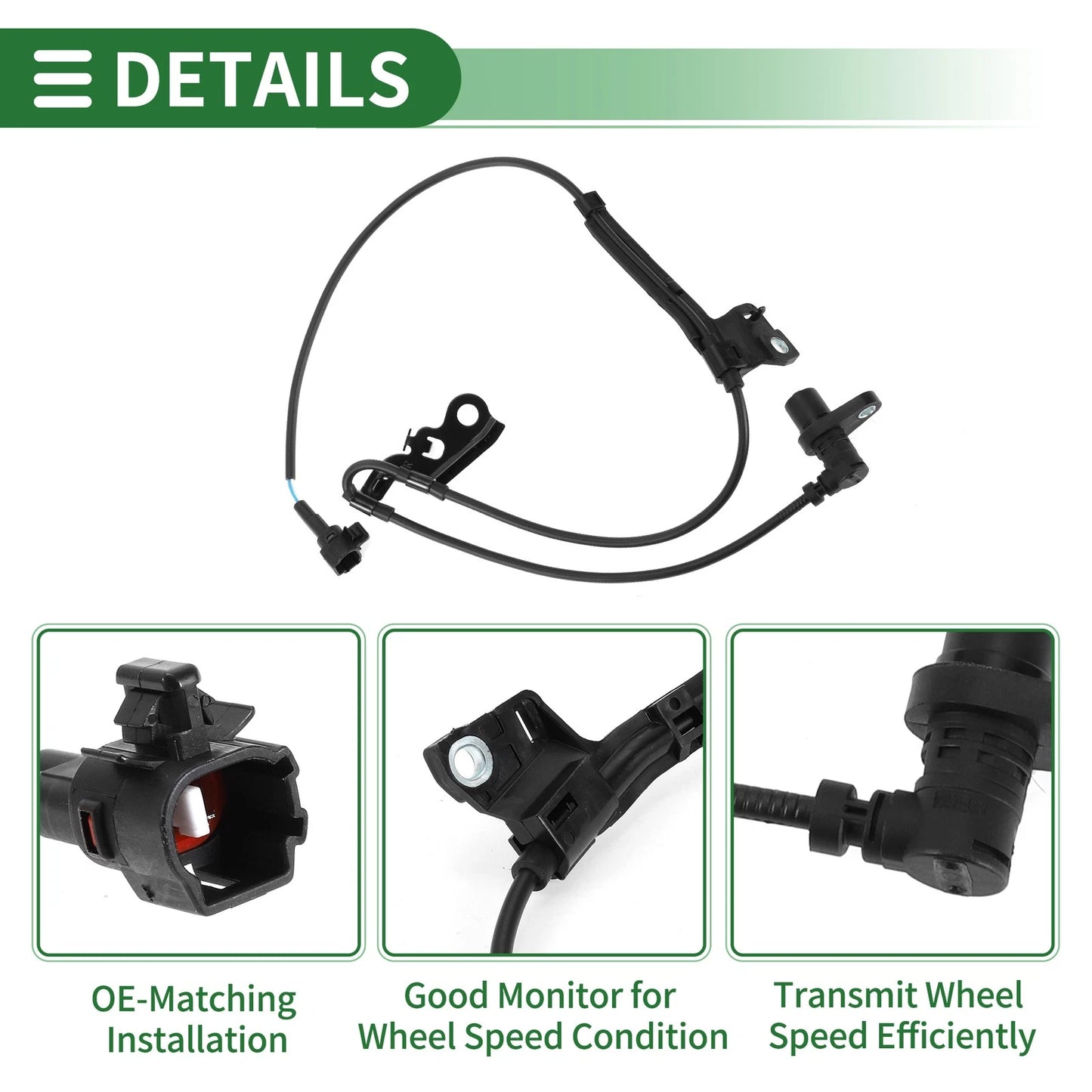ABS Wheel Speed Sensor for Toyota Scion tC Coupe (2005-2010)