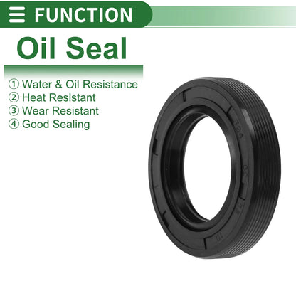 Oil Seal / 32x52x10mm / Rotary Shaft Seal NBR Rubber Black for Make Model