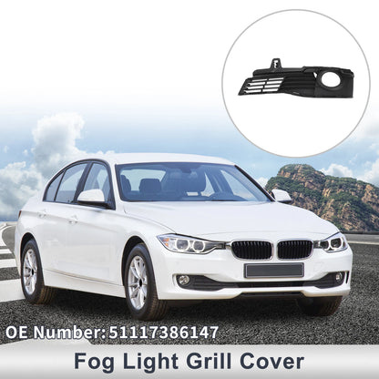 Front Left Fog Light Grill for BMW 3 Series (2015-2019)