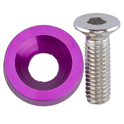 40 x Billet Aluminum Fender Bumper Washer Bolts