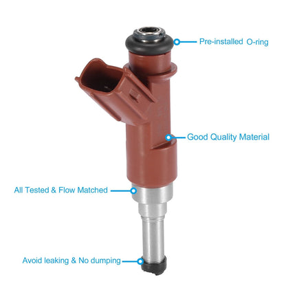 6 x Fuel Injectors for Toyota Highlander, Camry, Lexus ES350 3.5L (2007-2019)