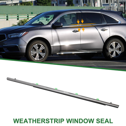 1 x Rear Left Weatherstrip Window Seal for Acura RDX (2013-2018)