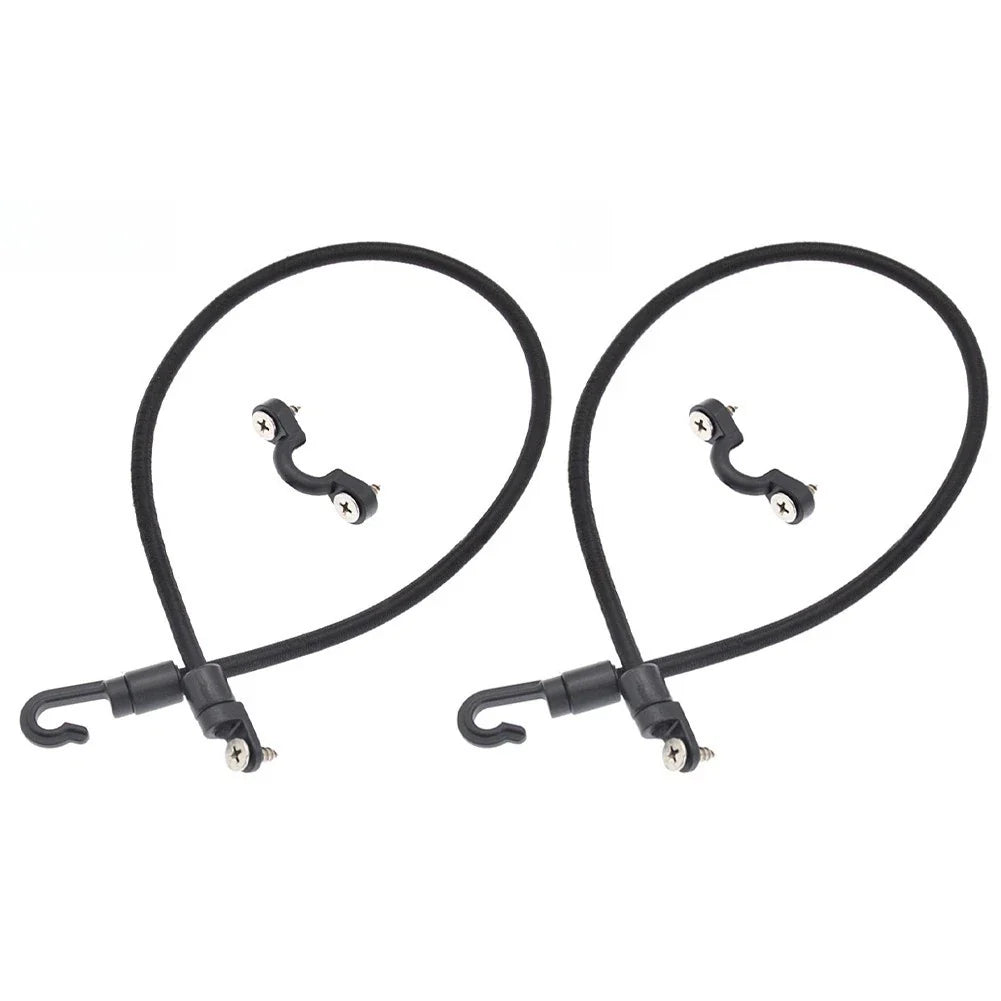 2pcs Anti-Lost Elastic Hook Rope for Fishing Rods, Kayak, Water Boat