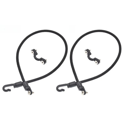 2pcs Anti-Lost Elastic Hook Rope for Fishing Rods, Kayak, Water Boat