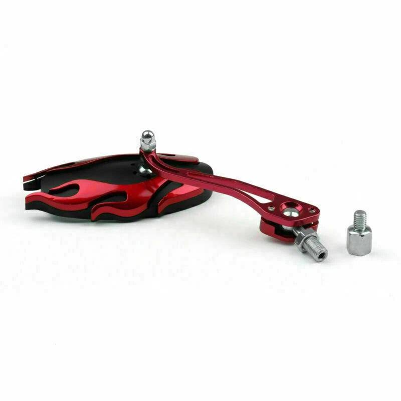 8mm/10mm Universal Rearview Mirror for Motorcycle (Rd F2)