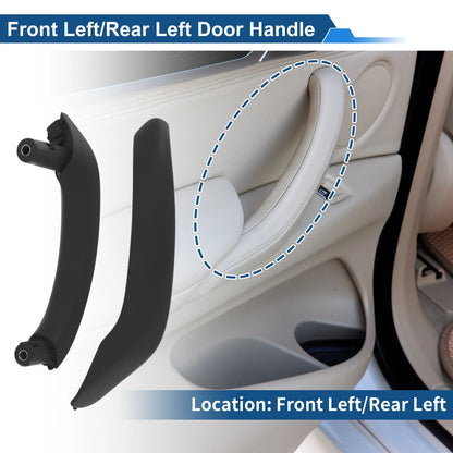 Front Passenger Side Inner Door Handle for BMW X3 F25 (2010-2016) Black