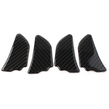 4 x Carbon Fiber Interior Door Bowl Cover Trim for Subaru Forester (2013-2018)