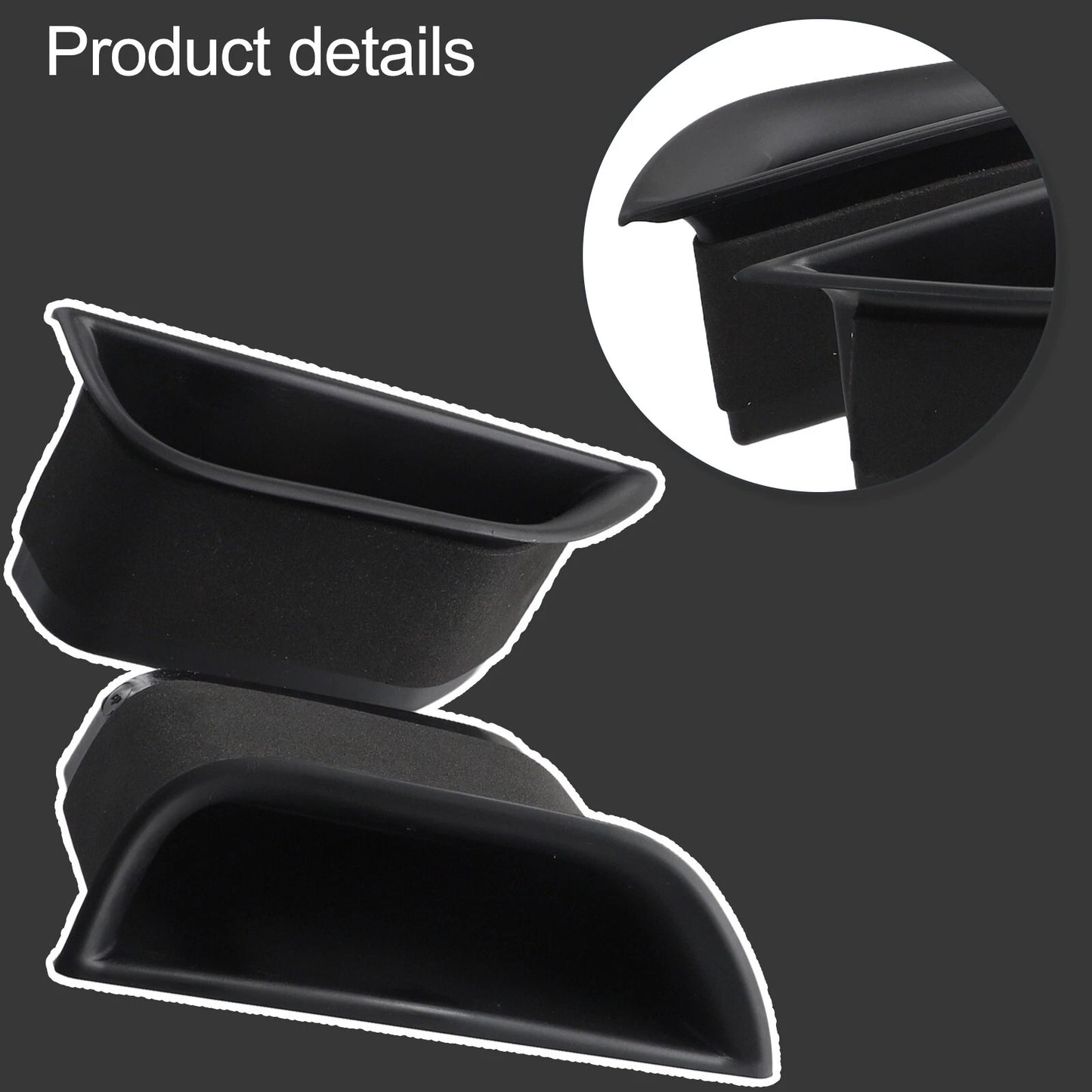 Interior Door Side Storage Box 2 x for E Class W211 (2010–2015)