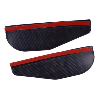 Carbon Fibre Rear View Side Mirror Rain Visor Guards for SUV