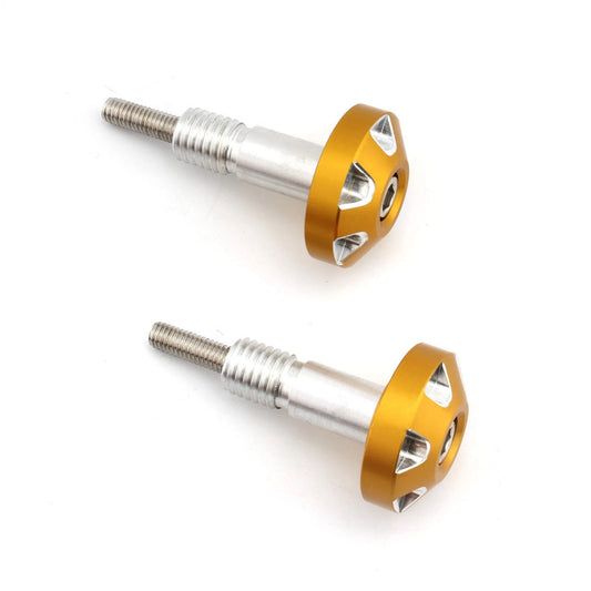 2 x Gold Handlebar Grip Ends for BMW RnineT Urban G/S (2014-2023)