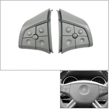 Steering Wheel Switch 5 Key for Benz ML GL-Class (2006-2009) Black