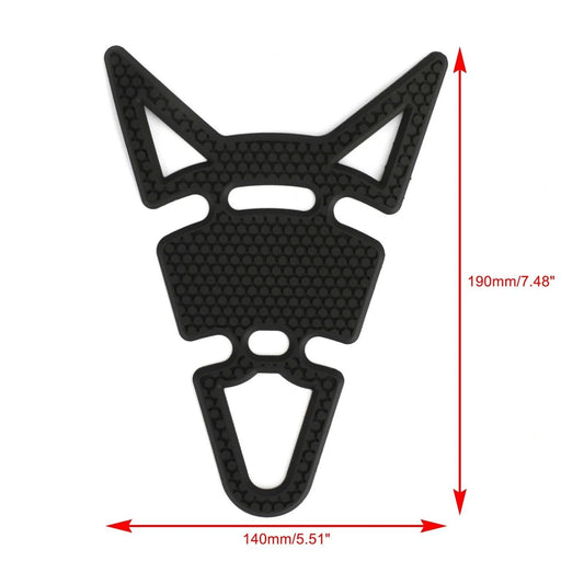 3D Cat Ears Tank Pad for Universal Motorcycle (No specific years)