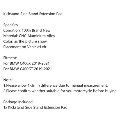 Side Stand Plate for BMW C400X C400GT (2019-2021)