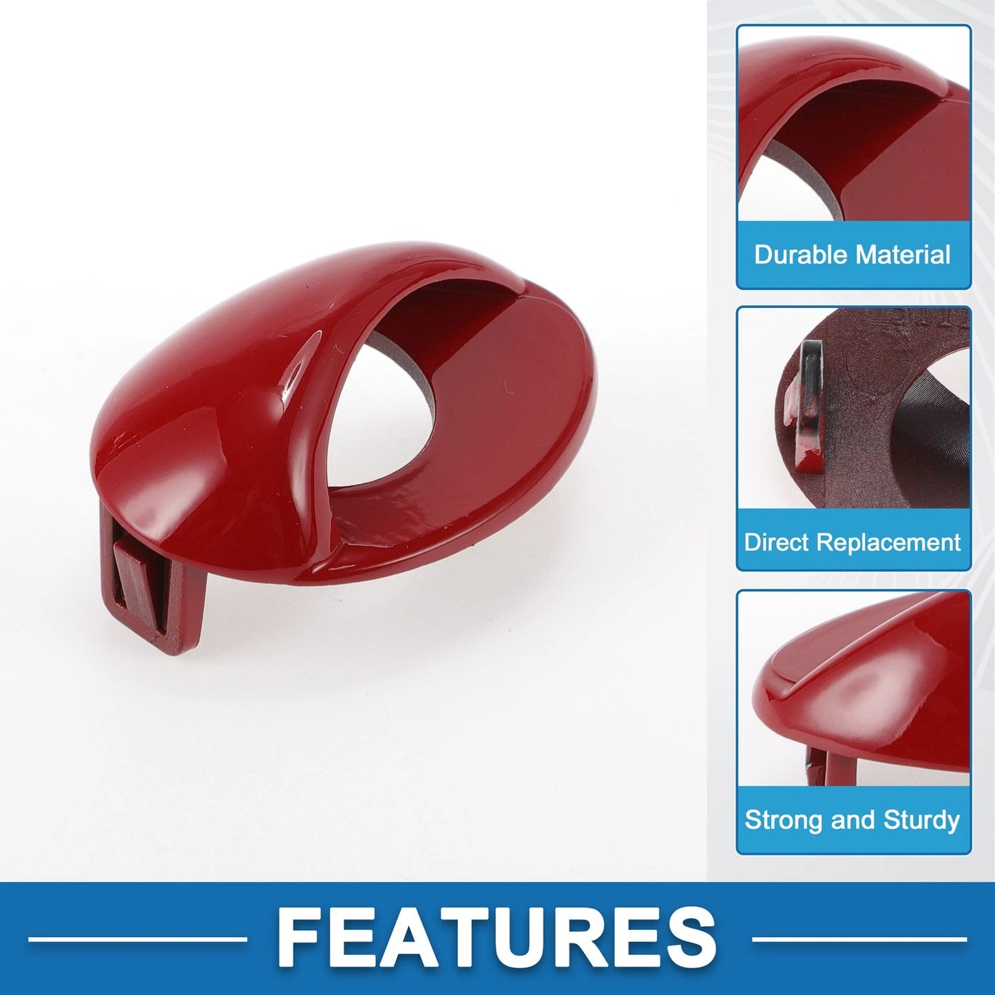 Front Right Bumper Headlight Washer Nozzle Cover for BMW M3 (2008-2013)