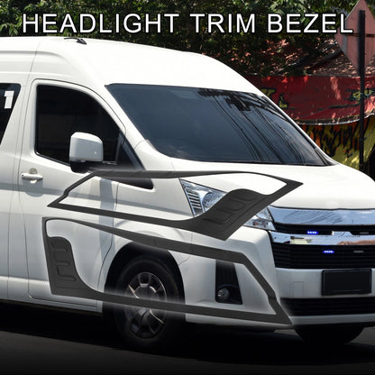 Front Headlight Trim Bezel for Toyota Hiace Commuter (2019-2020)
