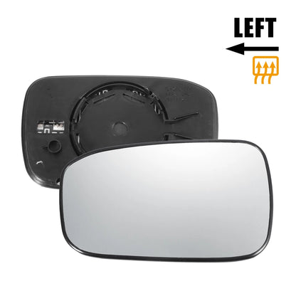 Left Side Heated White Mirror Glass for Honda Accord (2003-2007)