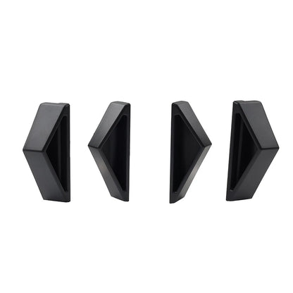 4Pcs Black Fingerprint Resistant Interior Door Handles for Tesla Cybertruck (2024)
