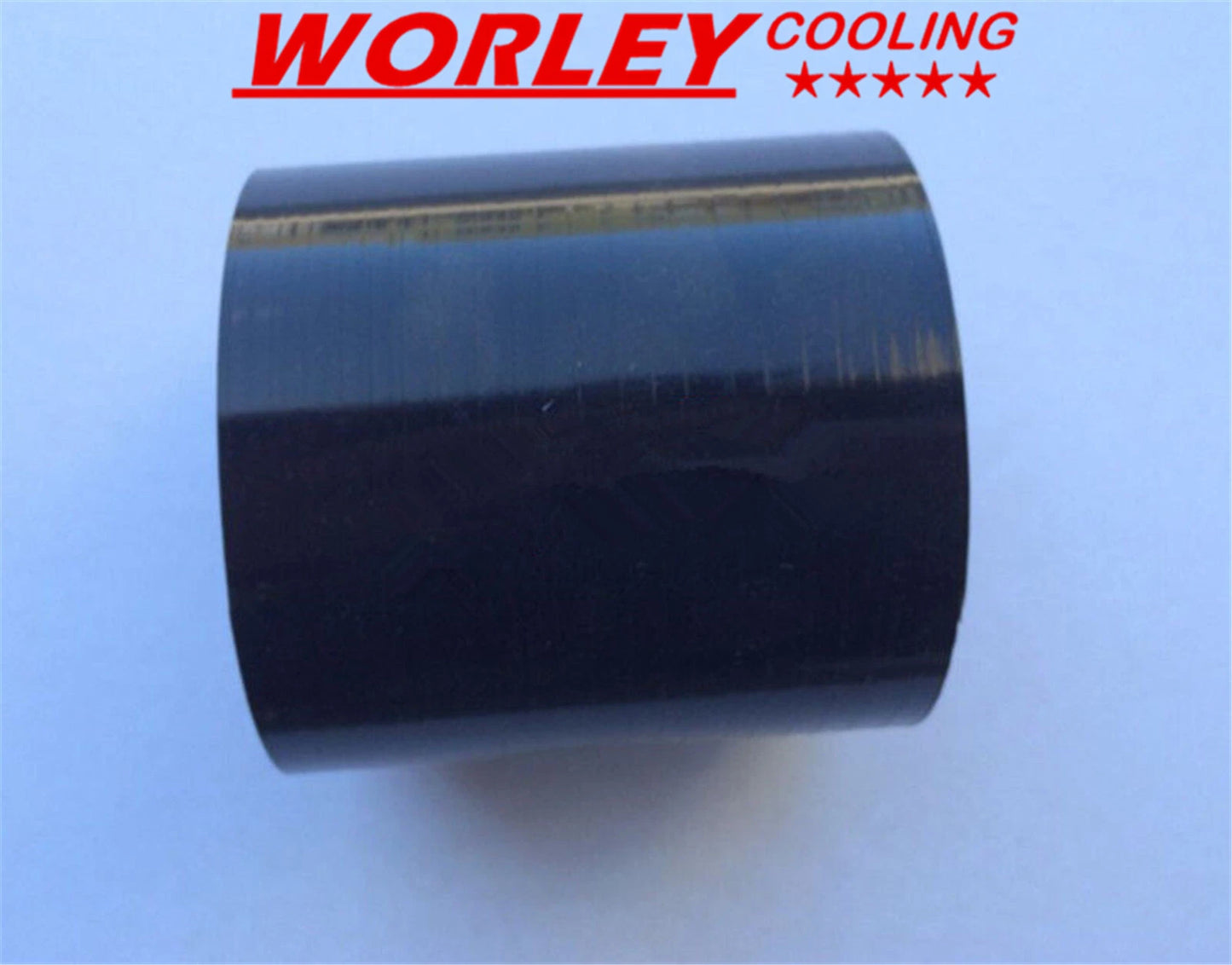 2 x 2.5" Silicone Straight Joiner Coupling Hose for LH