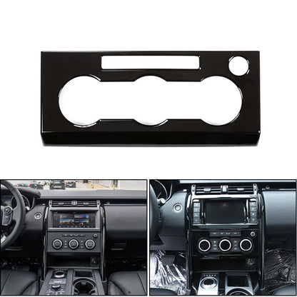Black Center AC Volume Button Panel Cover Trim For Range Rover Discovery 5