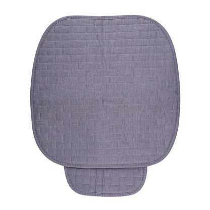 Front Car Seat Covers for Universal Fit - Protective Grey Seat Mat Covers