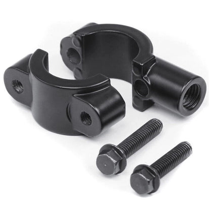 7/8" Handle Bar Mirror Mount Clamp for Universal Motorcycle - Black
